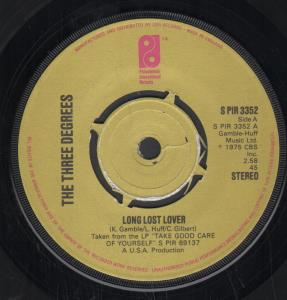 Three Degrees - Long Lost Lover - 7 Inch