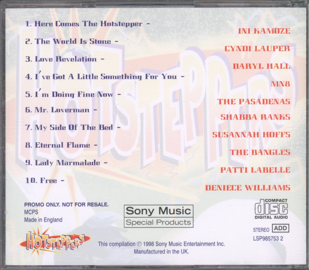 Various Artists - Hotsteppers - Cd