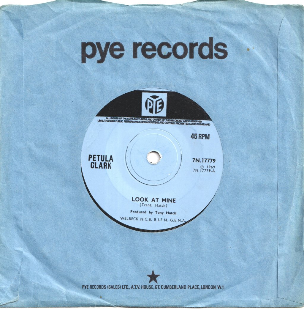 Petula Clark - Look At Mine - 7 Inch