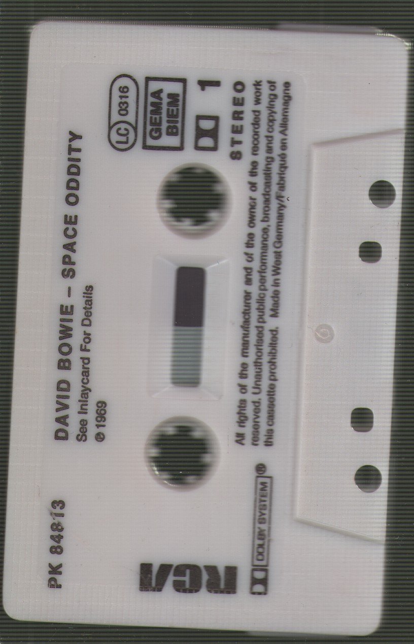 David Bowie - Space Oddity - Cassette