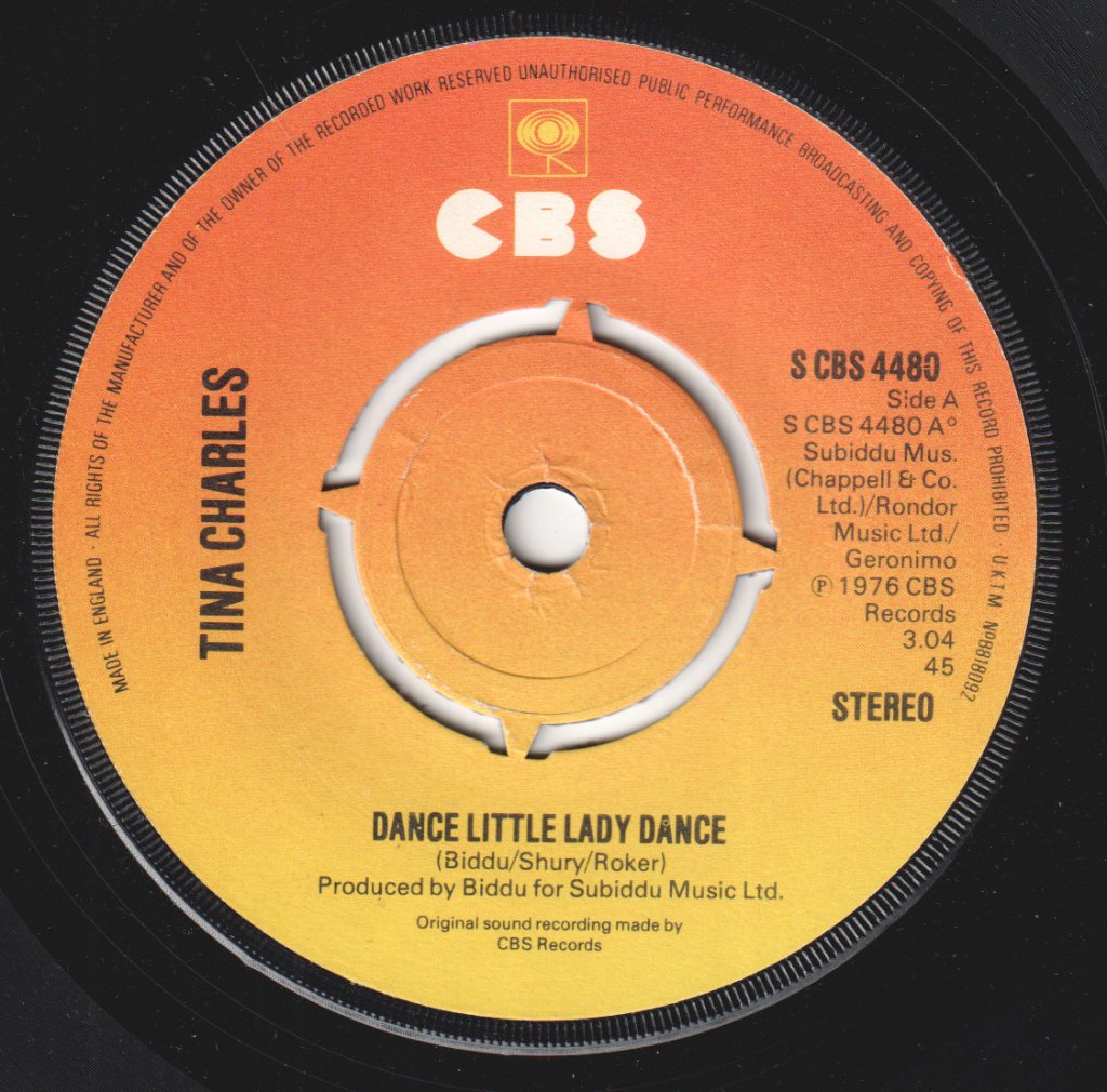 Tina Charles - Dance Little Lady Dance - 7 Inch