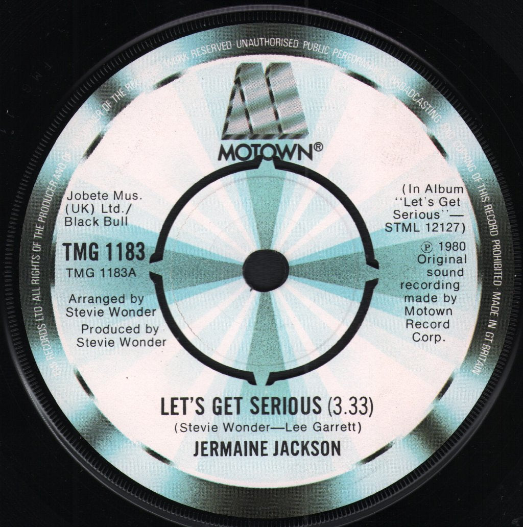 Jermaine Jackson - Let's Get Serious - 7 Inch