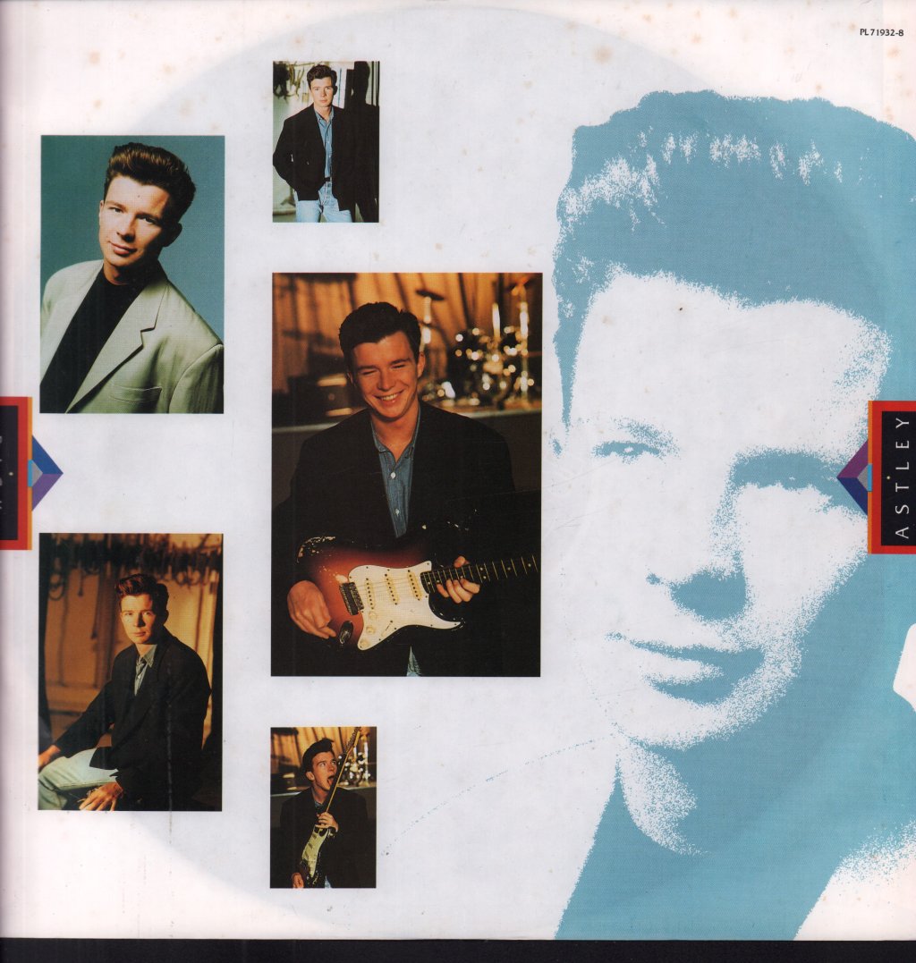 Rick Astley - Hold Me In Your Arms - Lp