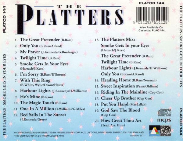 Platters - Smoke Gets In Your Eyes - Cd