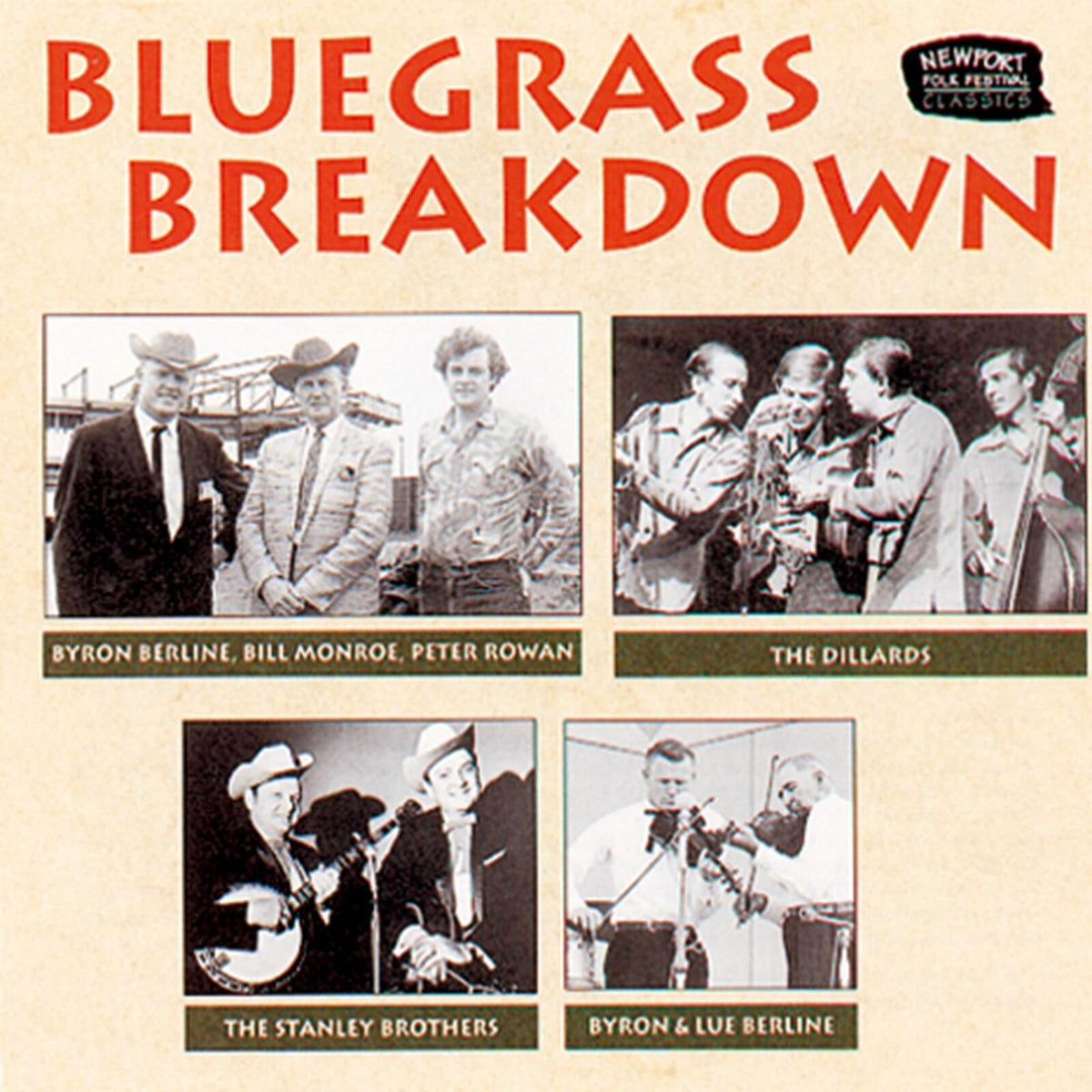 Various Artists - Bluegrass Breakdownnewport Fo - Cd