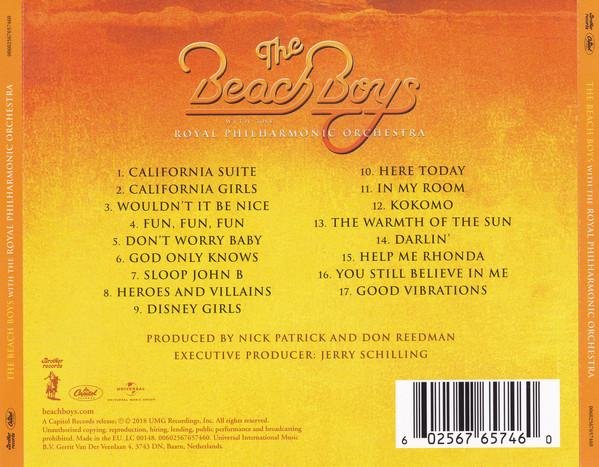 Beach Boys - Beach Boys With The Royal Philharmonic Orchestra - Cd
