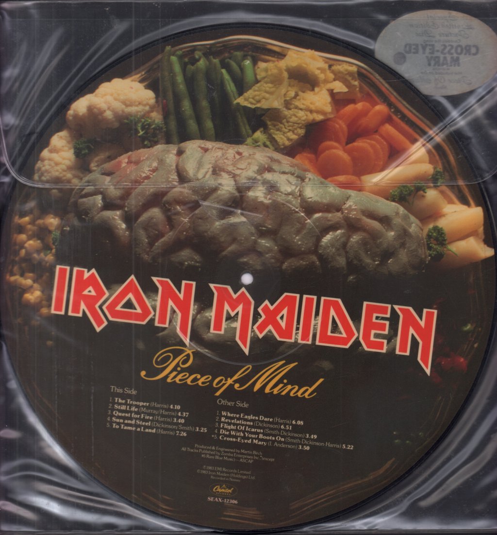 Iron Maiden - Piece Of Mind - Lp