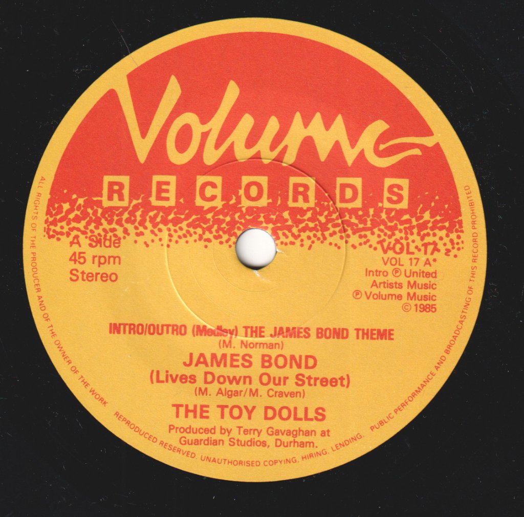 Toy Dolls - James Bond - 7 Inch