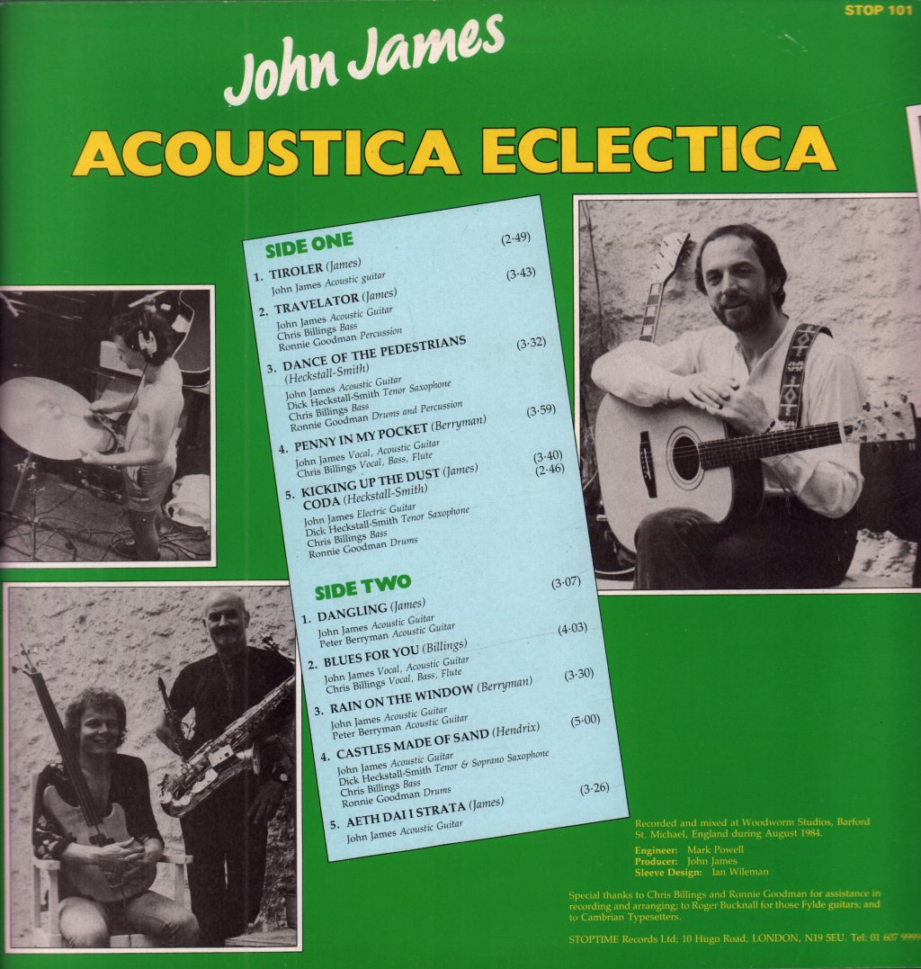 John James - Acoustica Eclectica - Lp