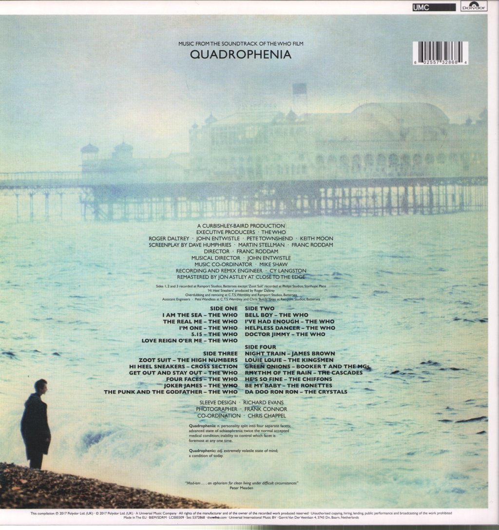Various Artists - Quadrophenia (Music From The Soundtrack Of The Who Film) - Double Lp