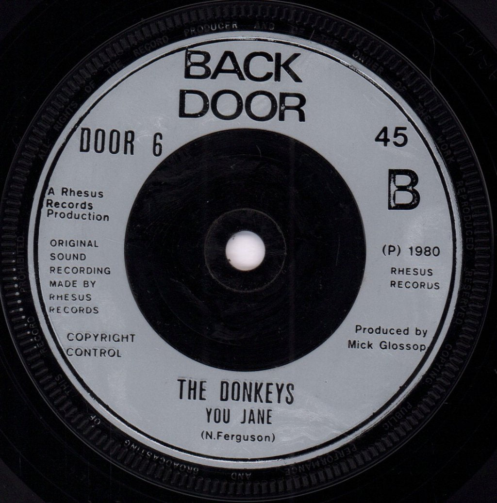 Donkeys - No Way - 7 Inch