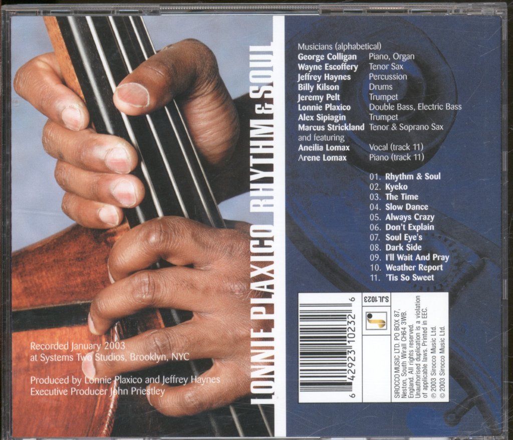 Lonnie Plaxico - Rhythm & Soul - Cd
