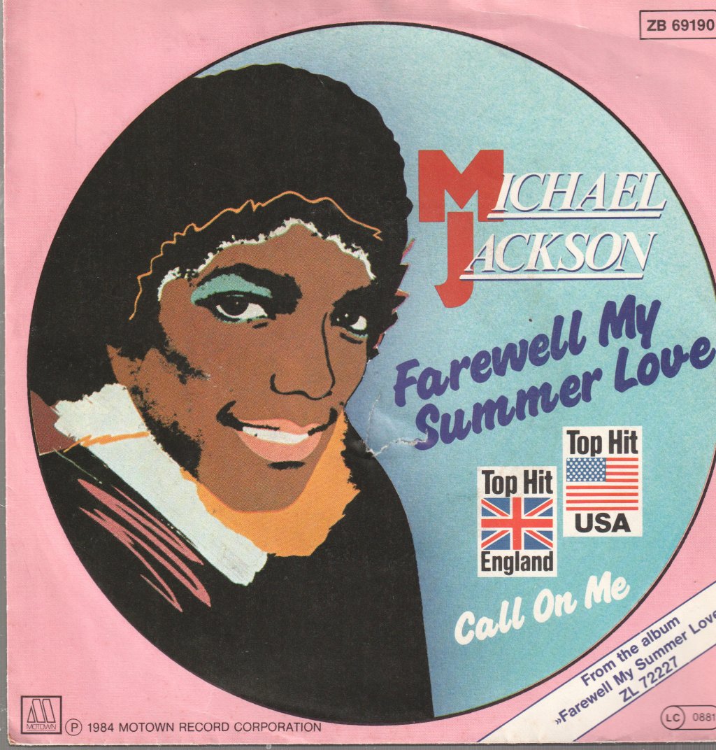 Michael Jackson - Farewell My Summer Love - 7 Inch