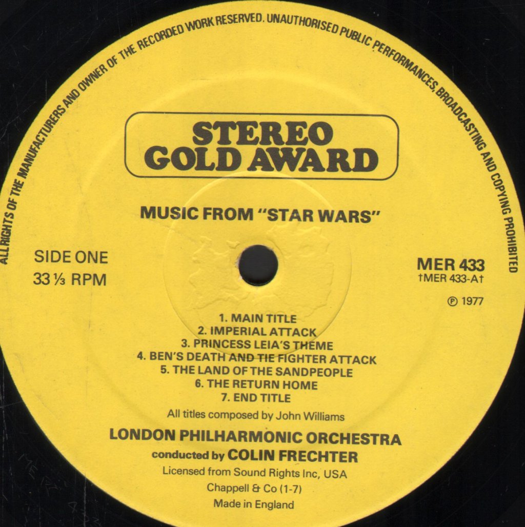 London Philharmonic Orchestra - Star Wars - Lp
