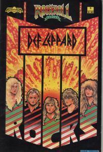Def Leppard - Rock N Roll Comic - Comic