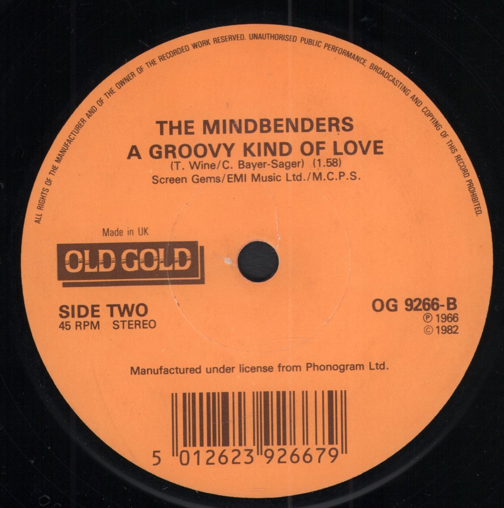 Wayne Fontana And The Mindbenders - Game Of Love - 7 Inch