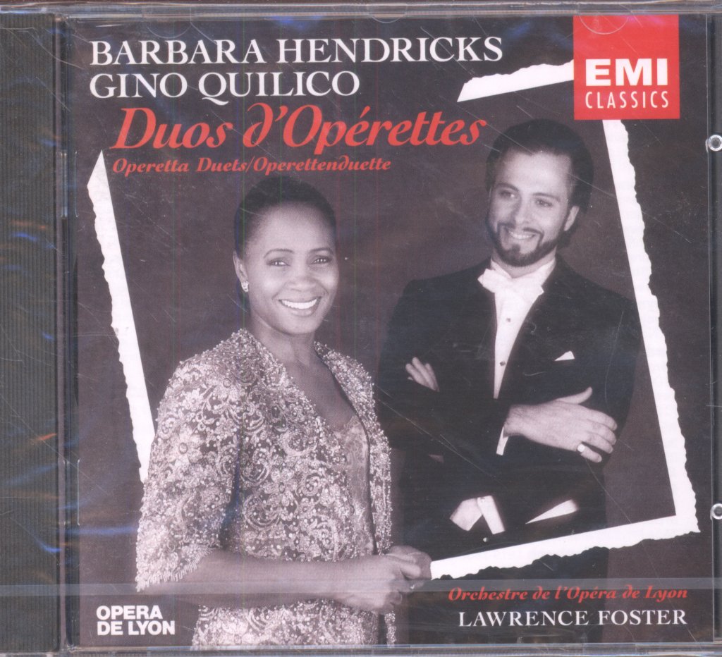 Barbara Hendricks, Gino Quilico, Orchestre De L'Opéra De Lyon, Lawrence Foster - Duos D'Opérettes - Cd