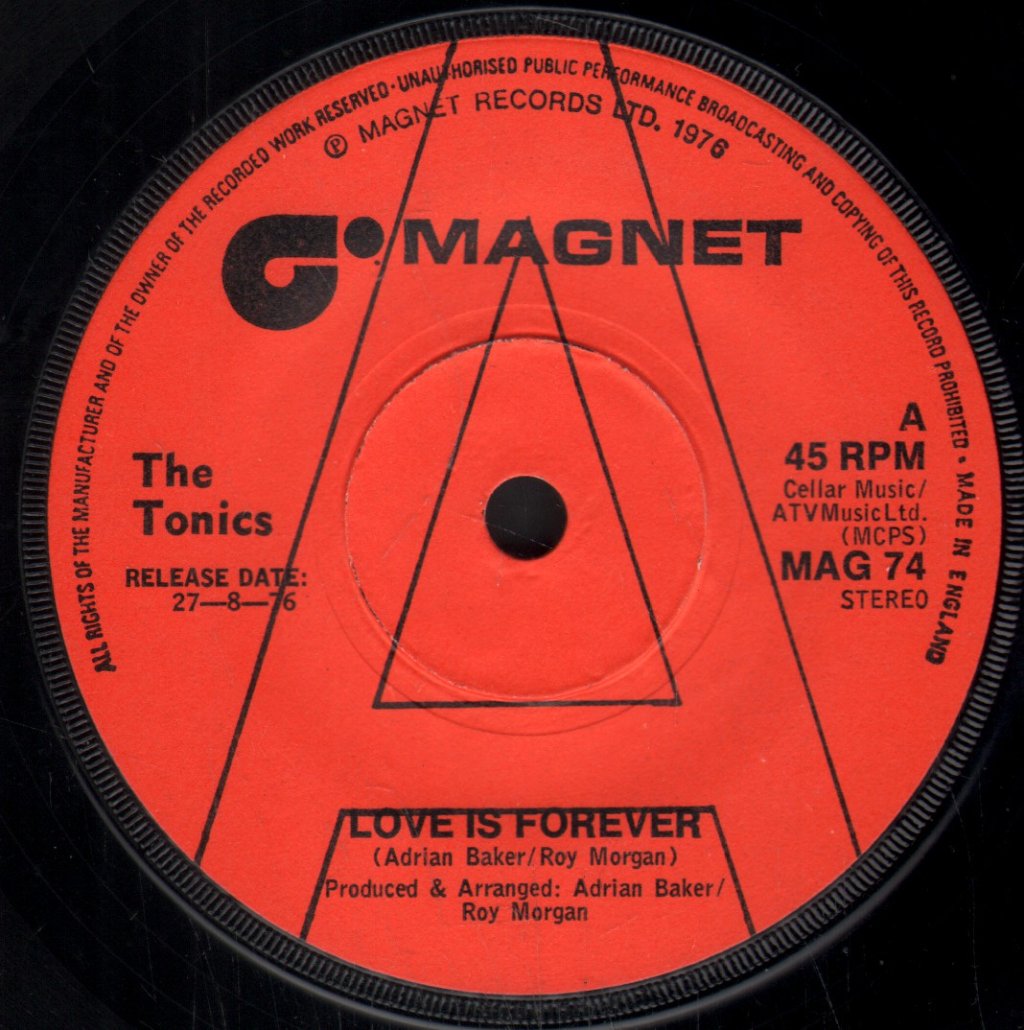 Tonics - Love Is Forever - 7 Inch
