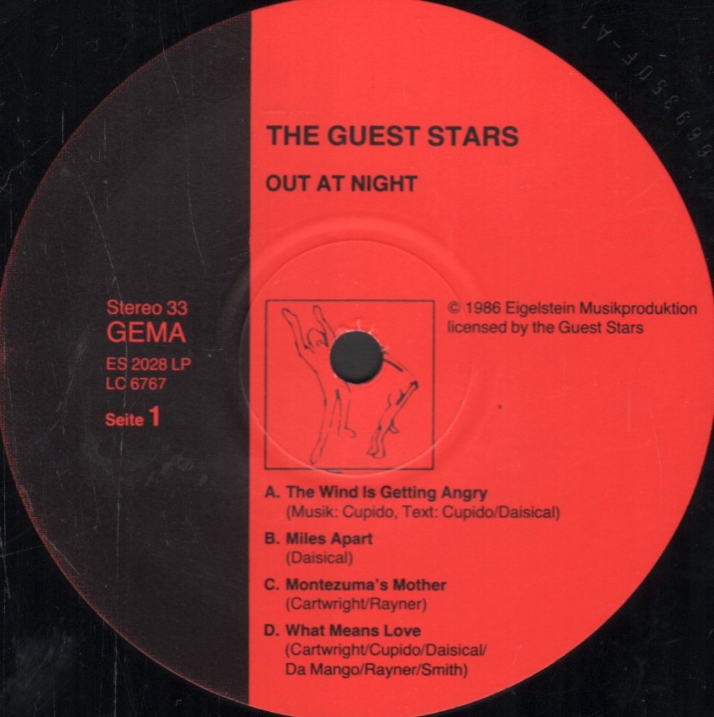 Guest Stars - Out At Night - Lp