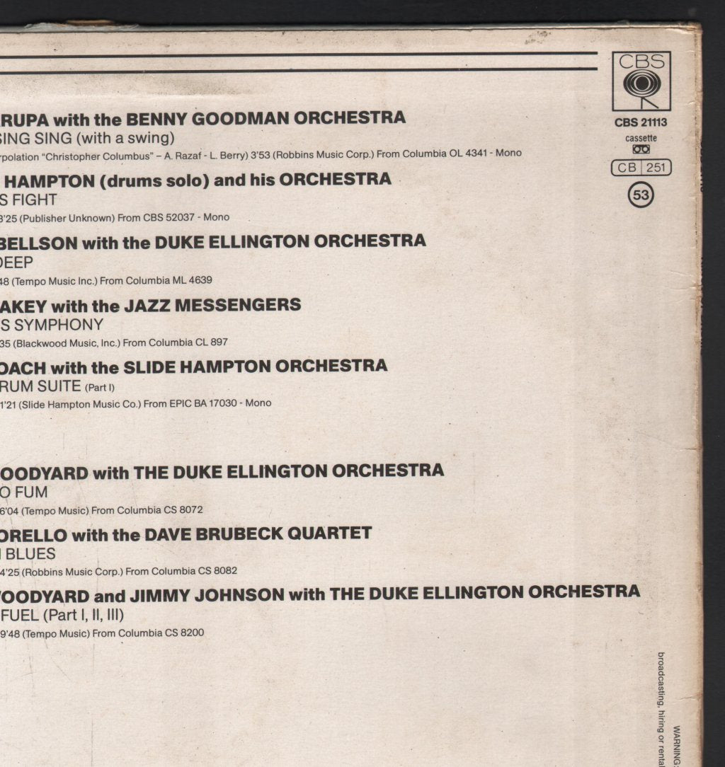 Various Artists - Kings Of Drums - Lp