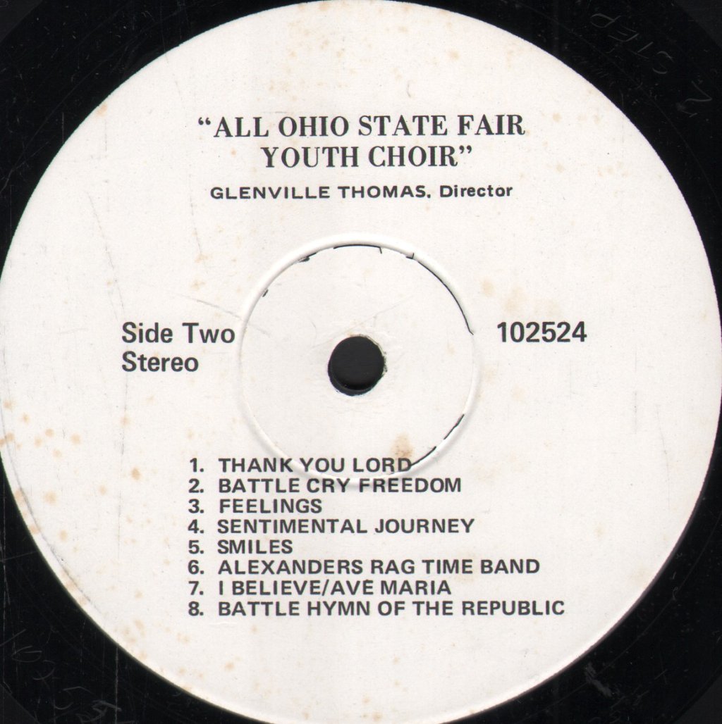 All Ohio State Fair Youth Choir - All Ohio State Fair Youth Choir - Lp