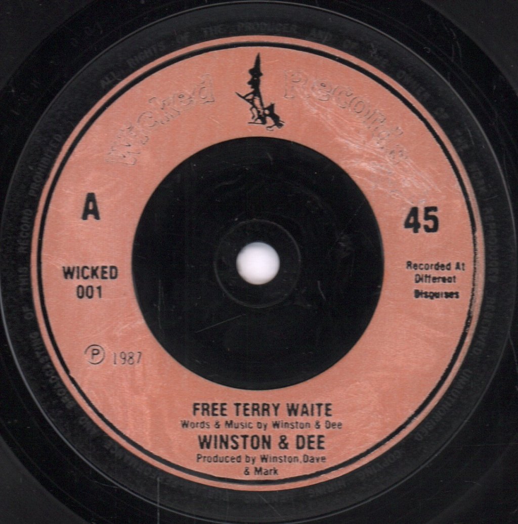 Winston & Dee - Free Terry Waite - 7 Inch