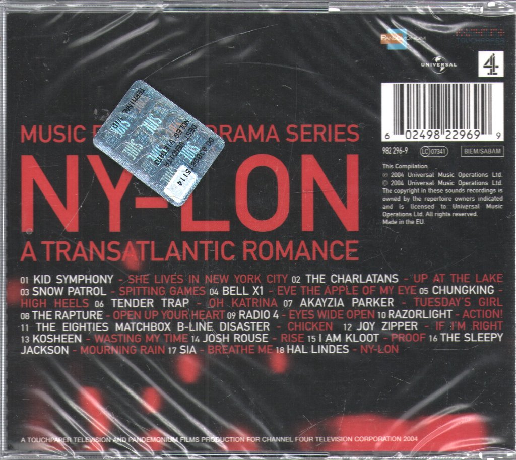 Various - Music From The Drama Series Ny-Lon: A Transatlantic Romance - Cd