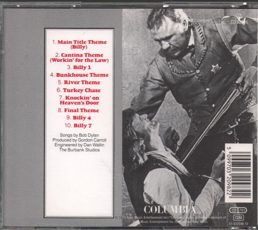 Bob Dylan - Pat Garrett & Billy The Kid - Cd