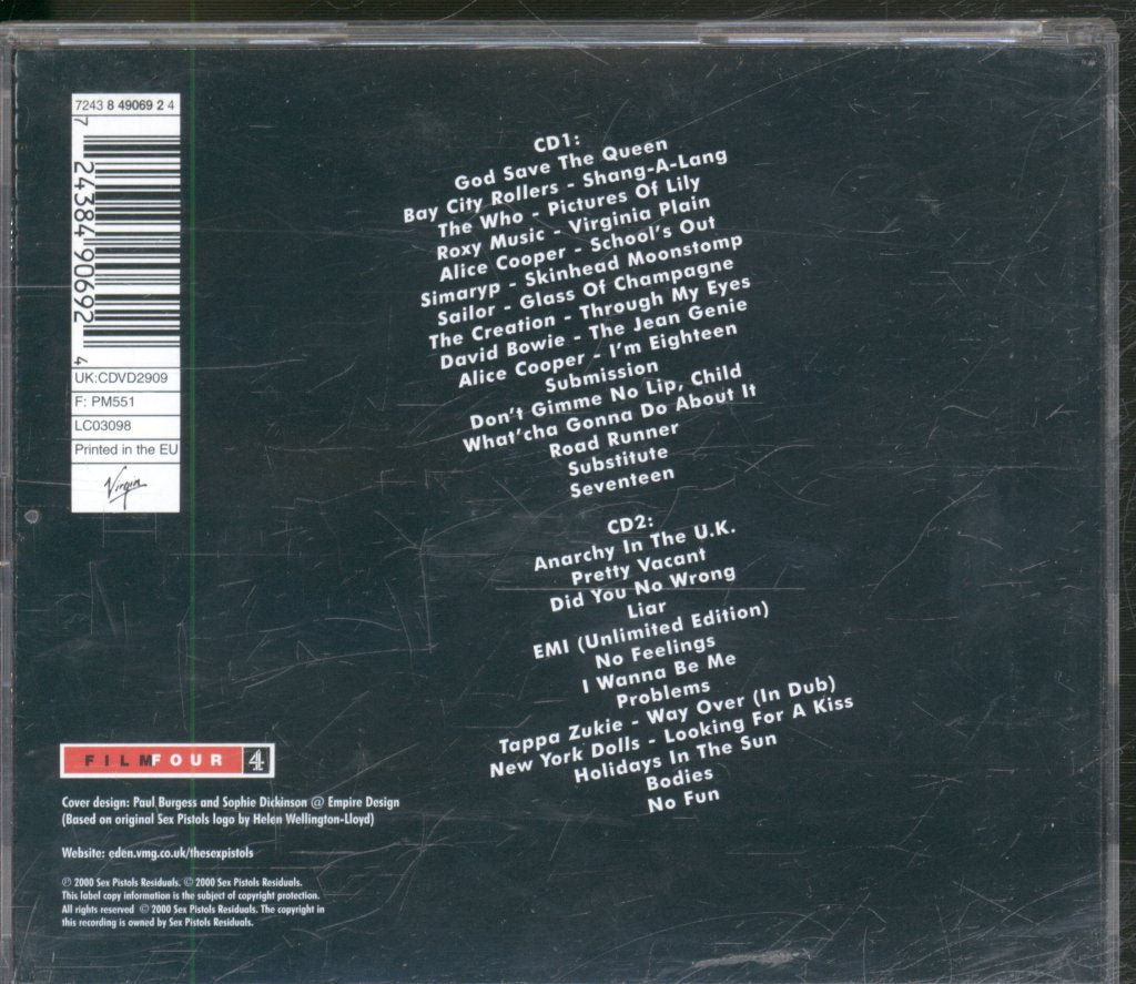 Sex Pistols - Filth And The Fury - A Sex Pistols Film - Double Cd