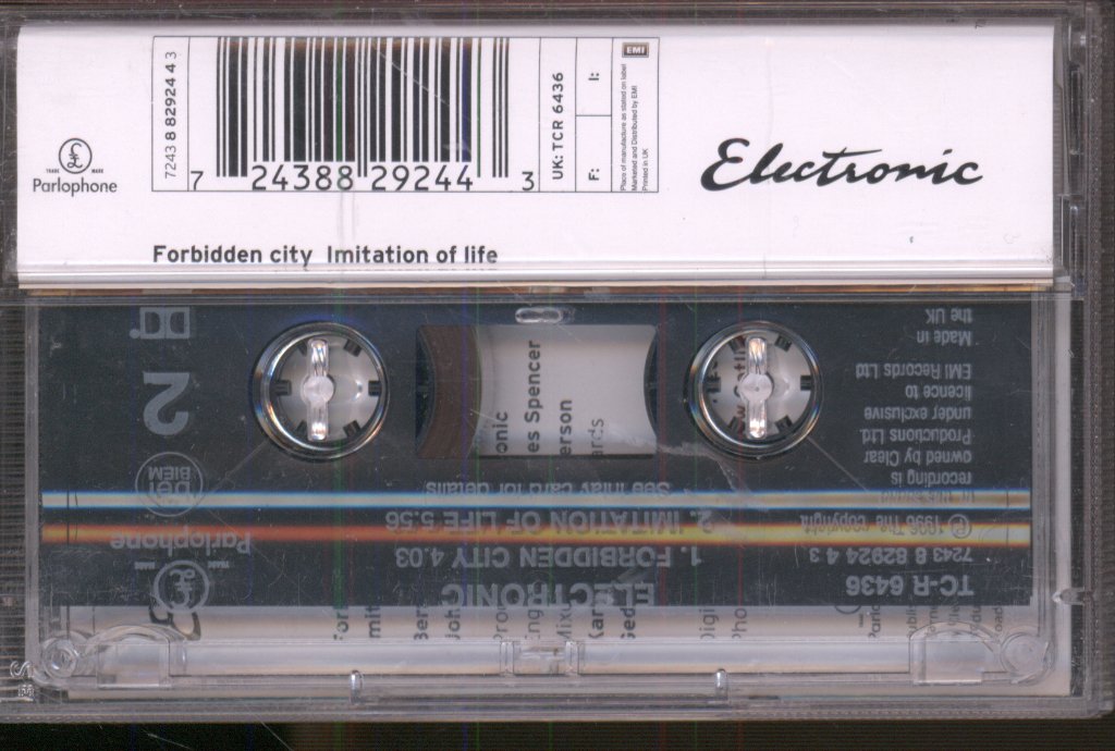 Electronic - Forbidden City - Cassette