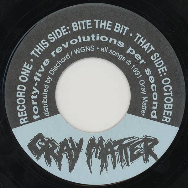 Gray Matter - Gray Matter - Double 7 Inch
