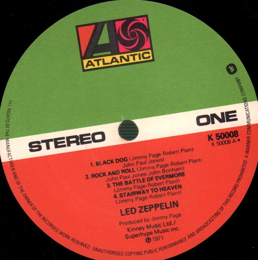 Led Zeppelin - Iv - Lp