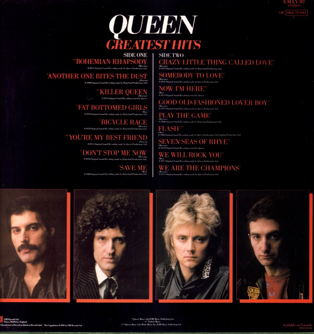 Queen - Greatest Hits - Lp