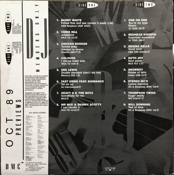 Various Artists - October 89 Previews - Lp