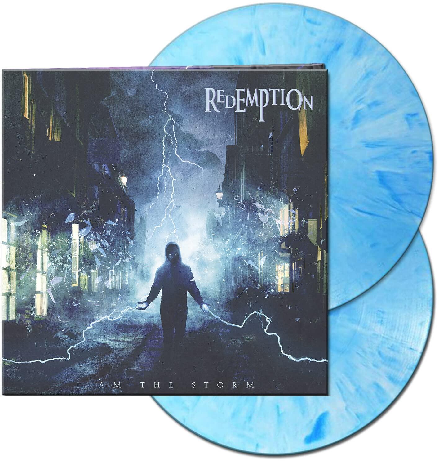 Redemption - I Am the Storm (Clear Blue/ White Marble Vinyl) - Double Lp