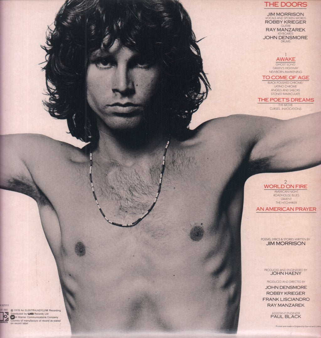 Doors - An American Prayer - Lp