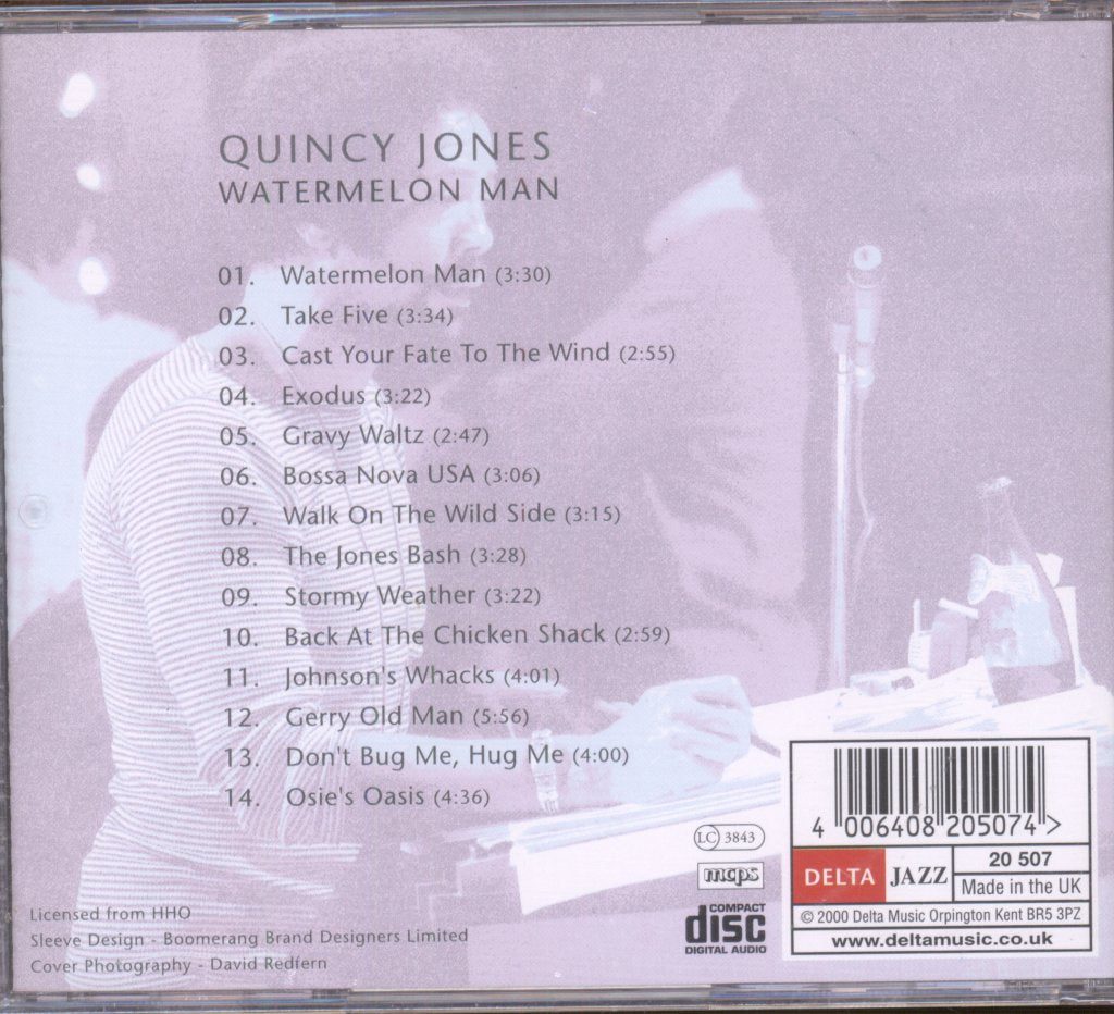 Quincy Jones - Watermelon Man - Cd