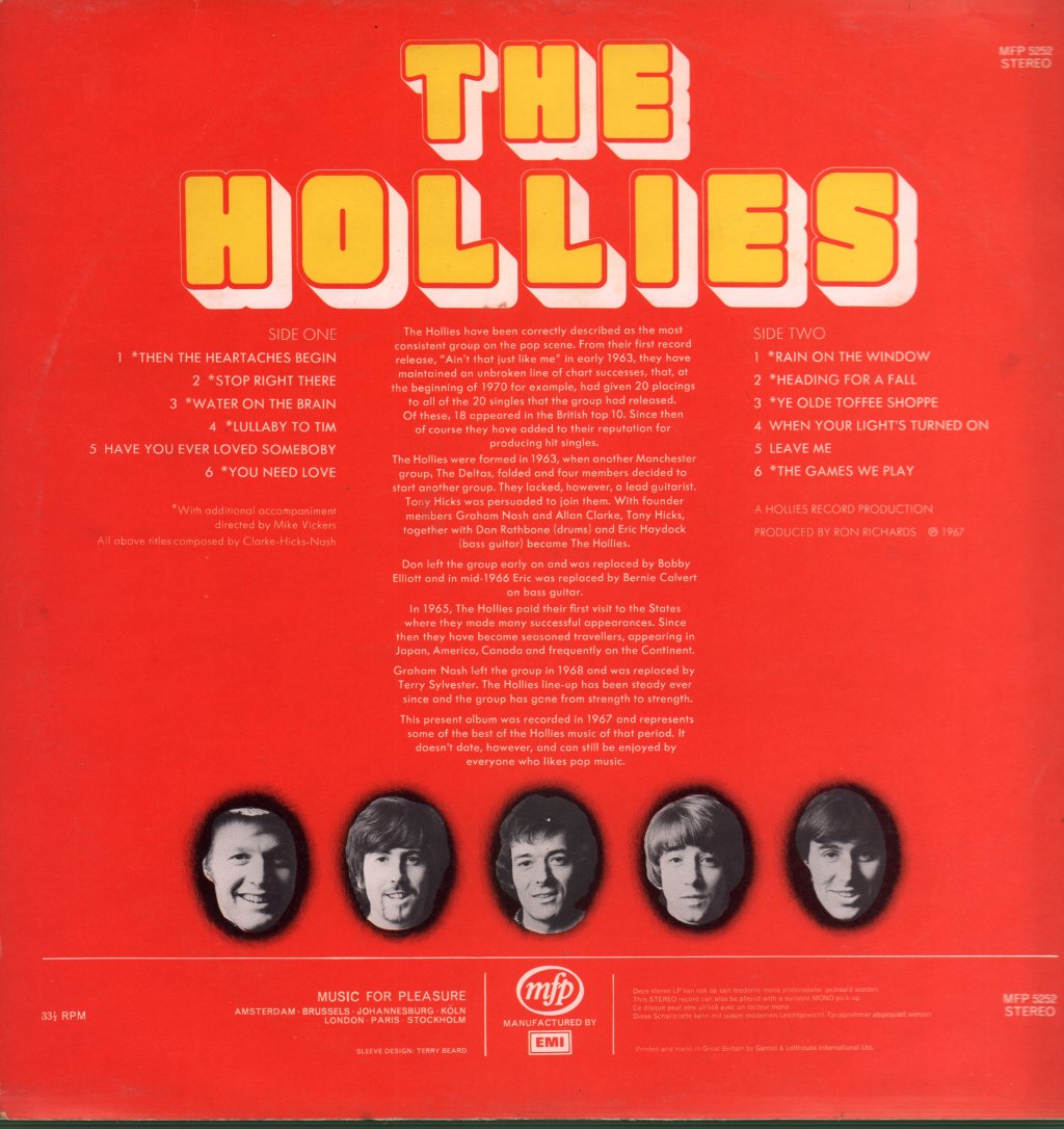 Hollies - Hollies - Lp