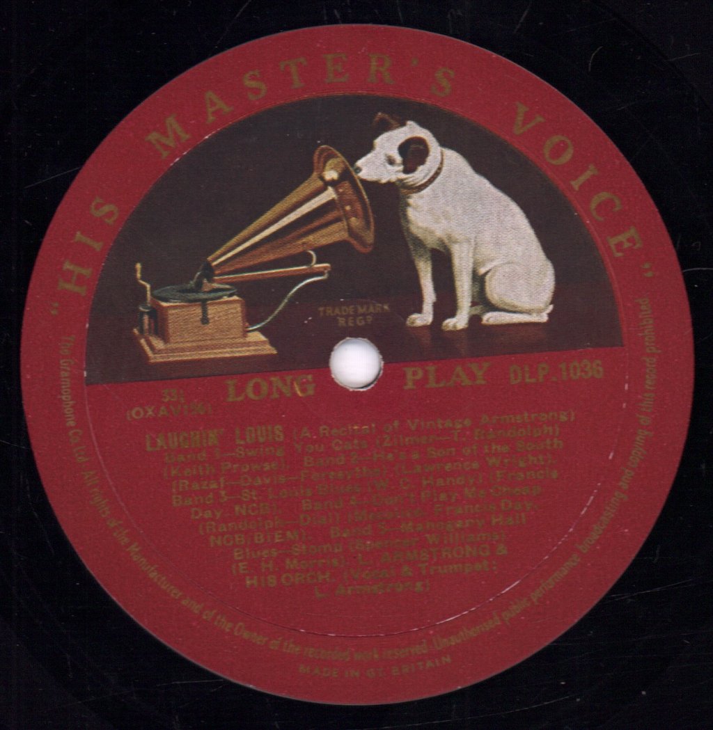 Louis Armstrong And His Orchestra - Laughing Louis - 10 Inch