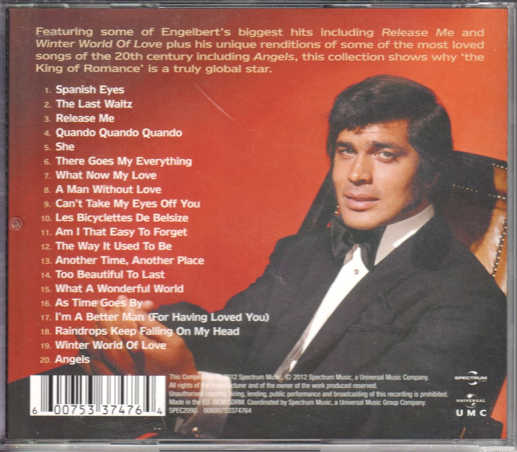 Engelbert Humperdinck - Spanish Eyes - The Best Of - Cd