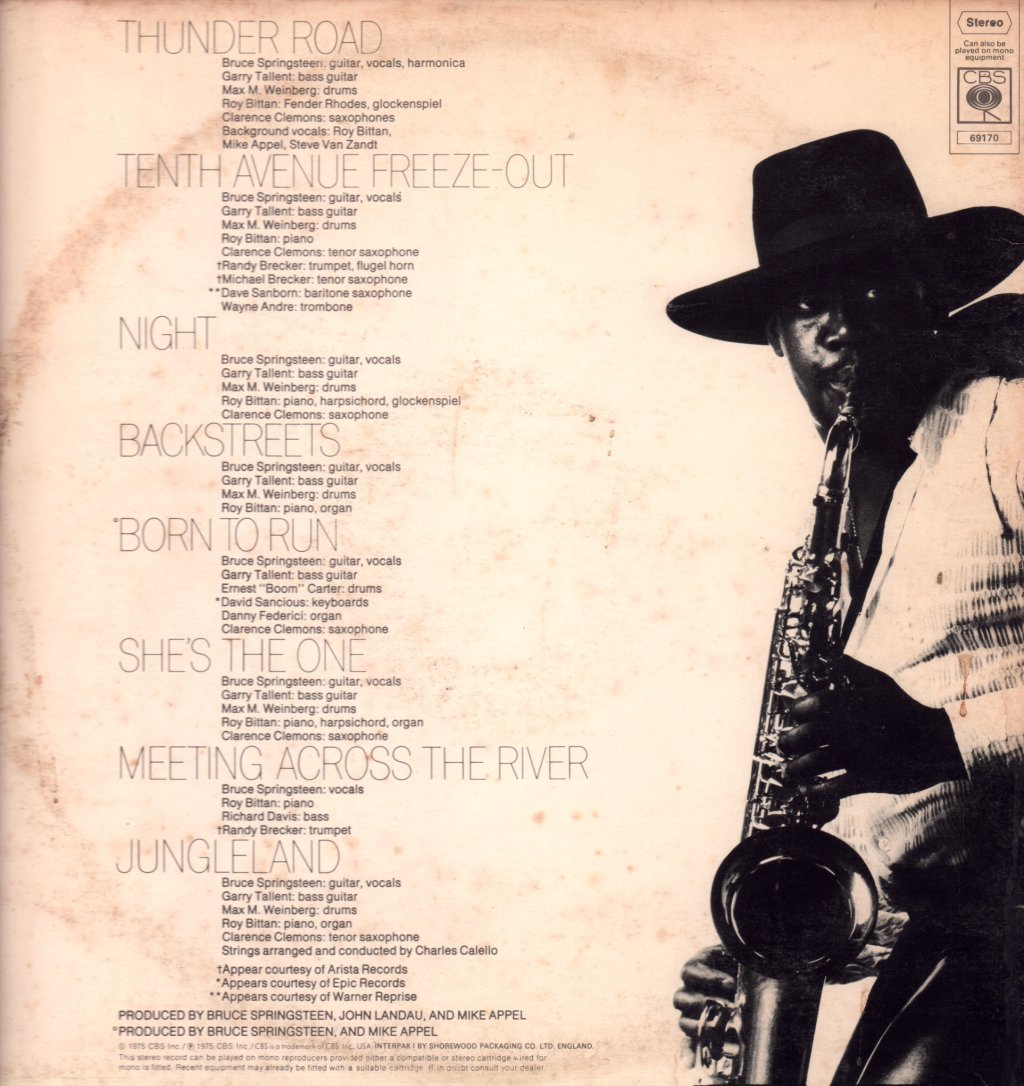 Bruce Springsteen - Born To Run - Lp