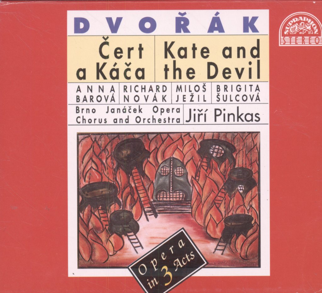 Jiří Pinkas, Brno Janáček Opera Chorus & Orchestra - Dvořák - Čert A Káča = Kate And The Devil - Cd Set