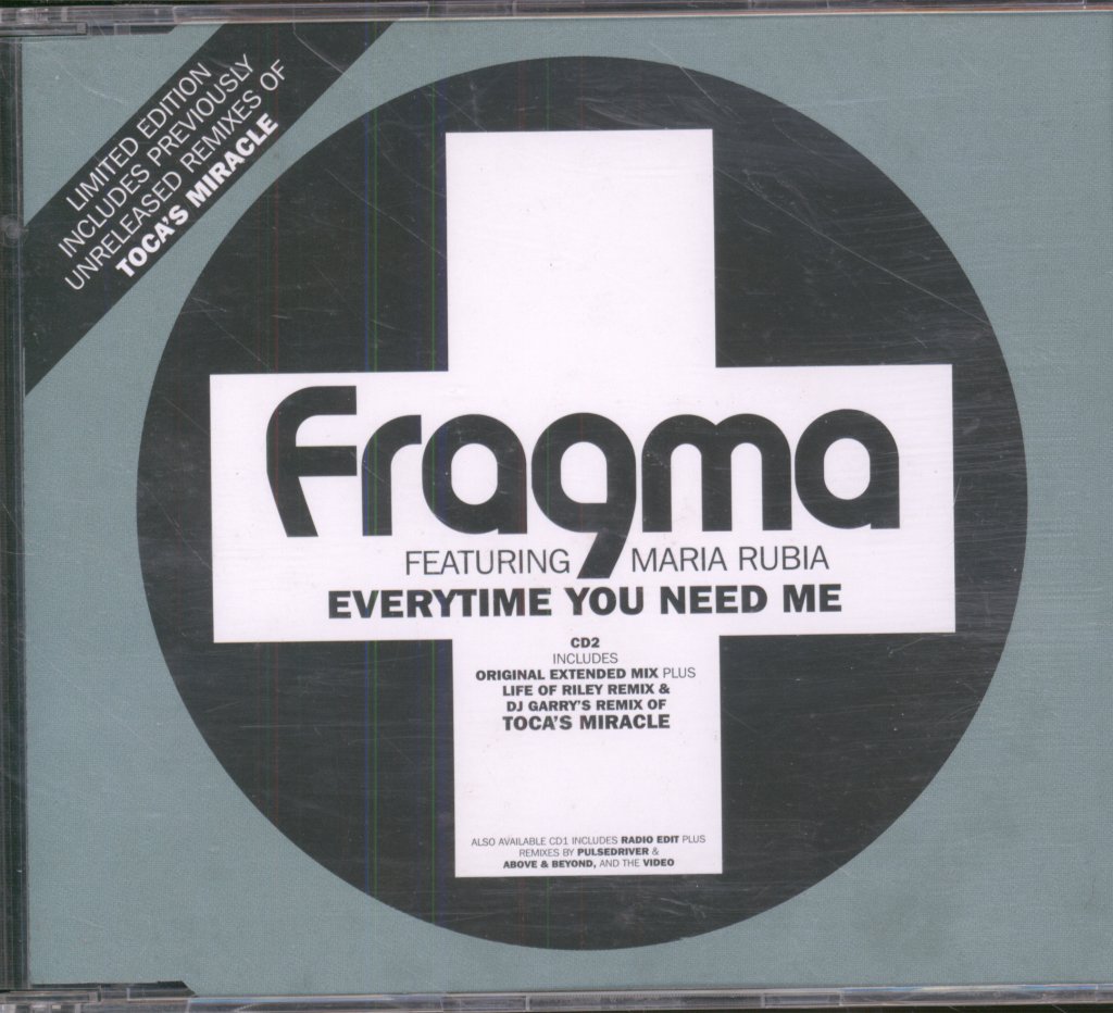 Maria Rubia - Everytime You Need Me - Cd