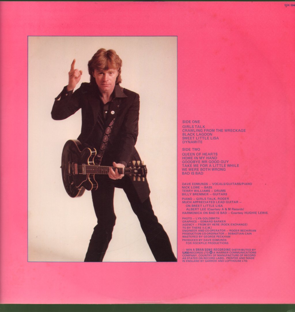 Dave Edmunds - Repeat When Necessary - Lp