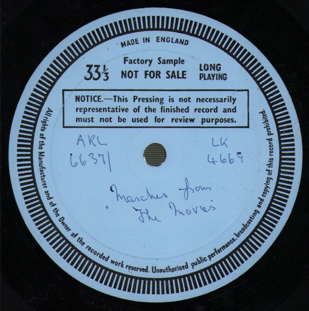 Band Of The Grenadier Guards - Marches From The Movies - Lp