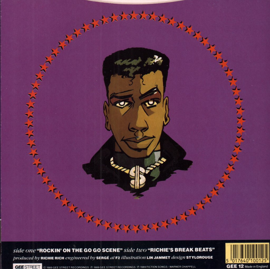 Richie Rich - Rockin On The Go Go Scene - 7 Inch