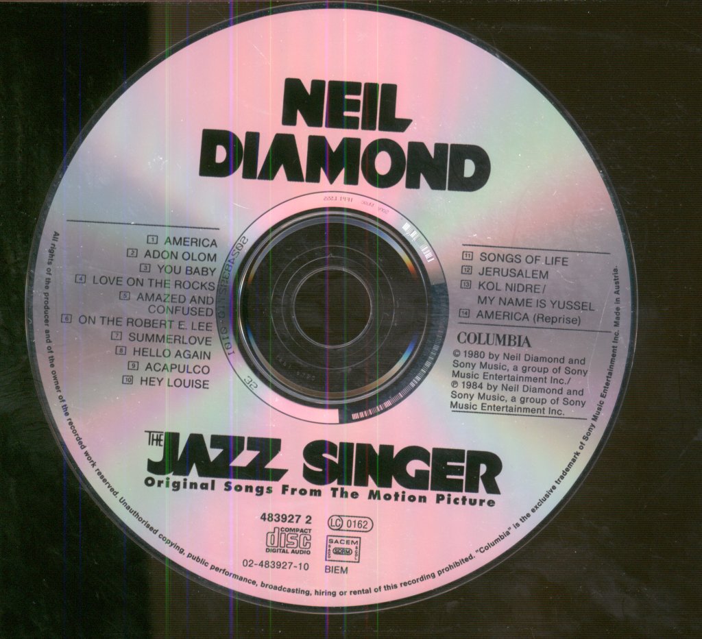 Neil Diamond - Jazz Singer - Cd