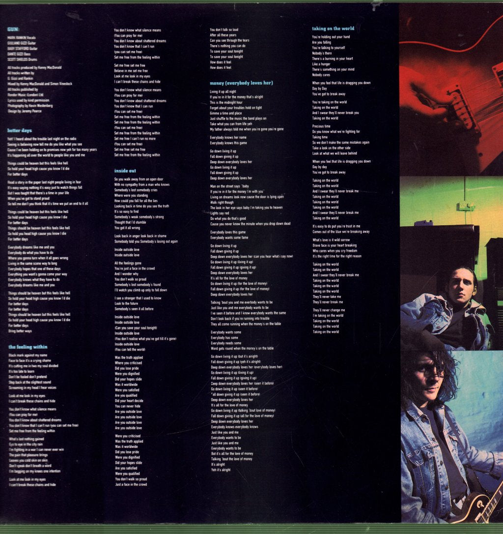 Gun - Taking On The World - Lp