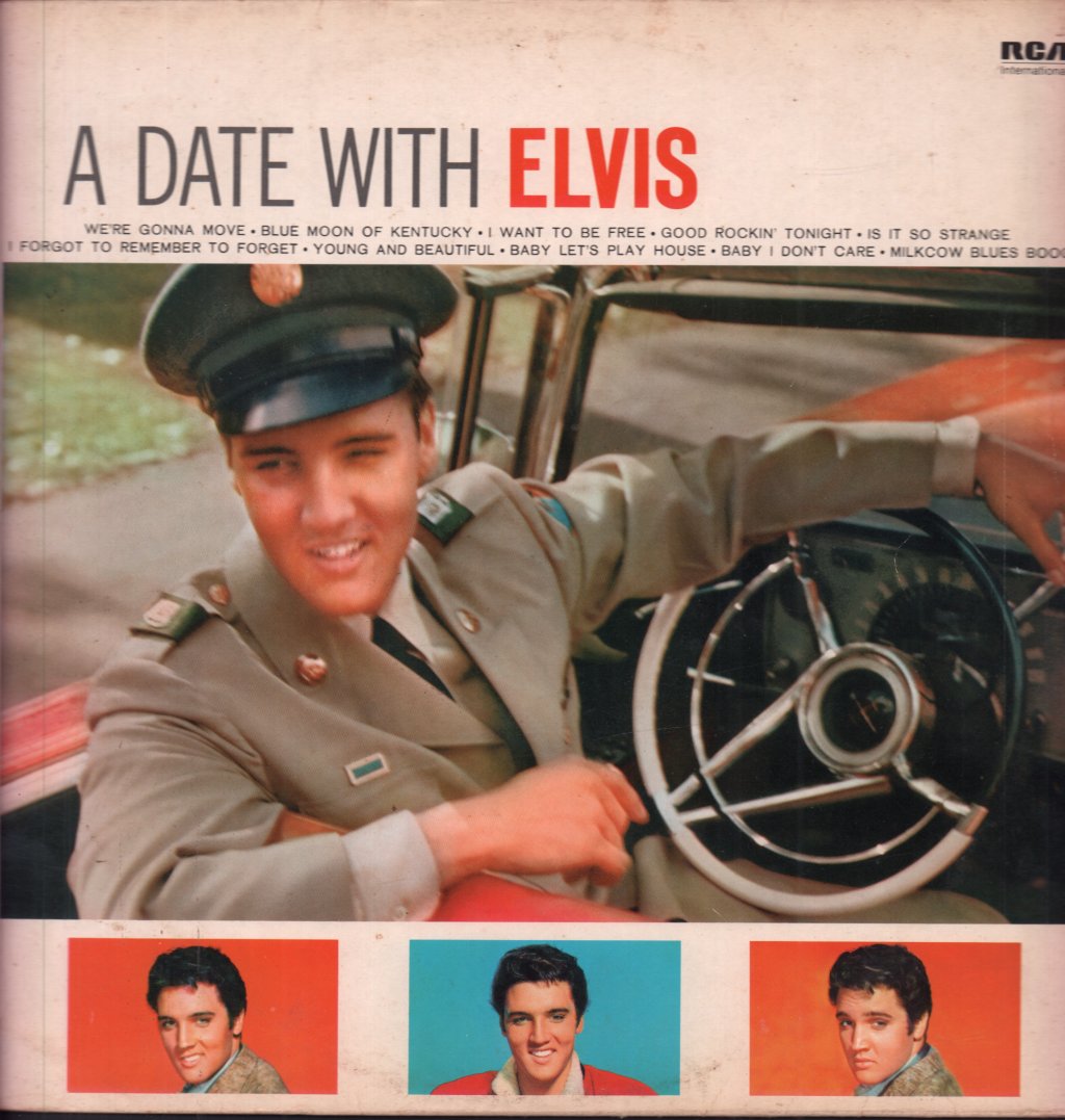 Elvis Presley - A Date With Elvis - Lp