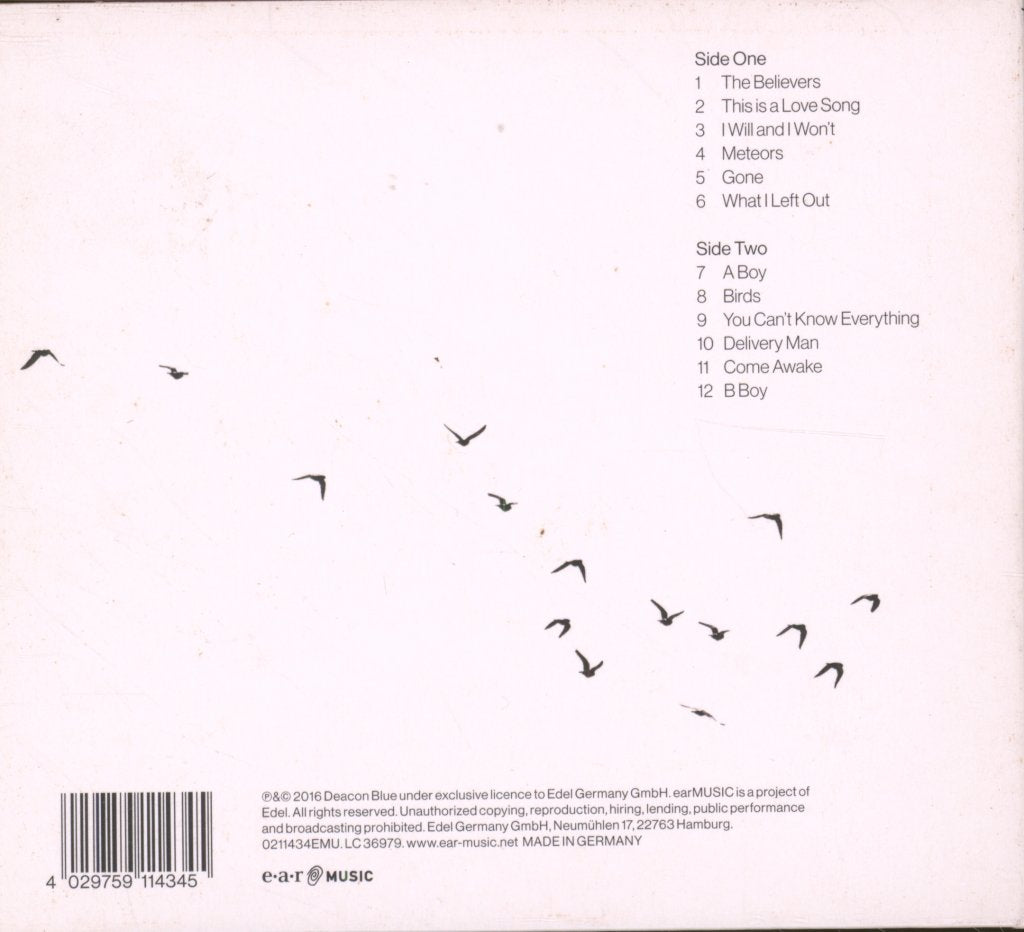 Deacon Blue - Believers - Cd